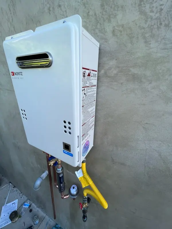 Tankless water heater installation for Kaneohe Base homes